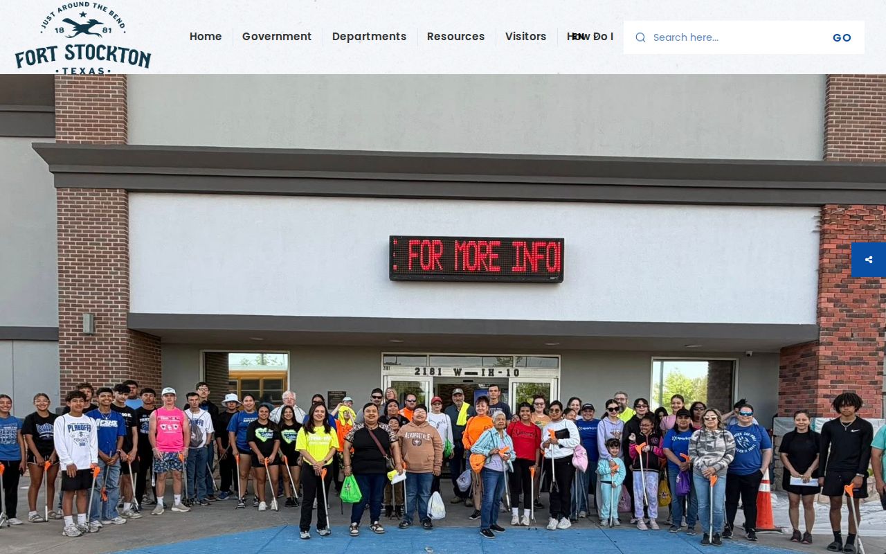 Official City of Fort Stockton website